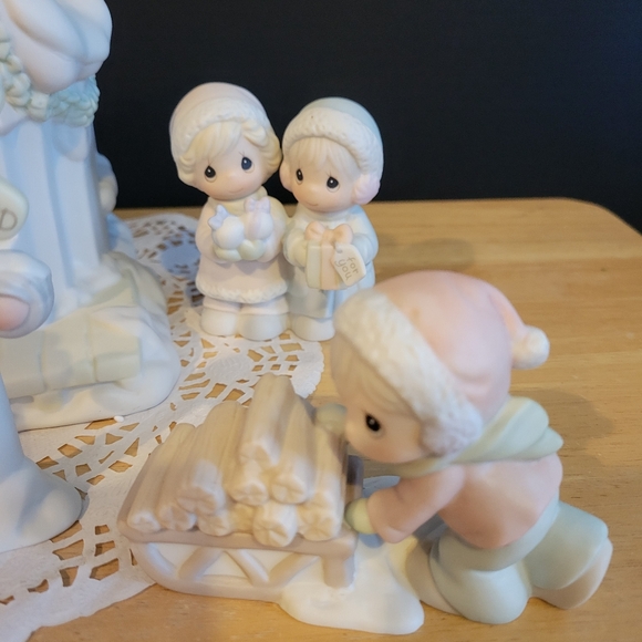 Vintage Sugar Town Train Set 6-pc Precious Moments Retired - Picture 5 of 14